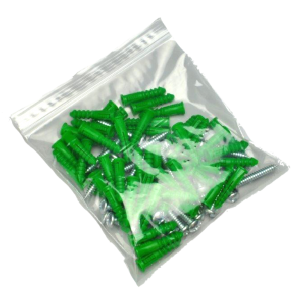 Download 20x24" Reclosable Zip-Style 2 Mil Poly Bags Clear Line ...