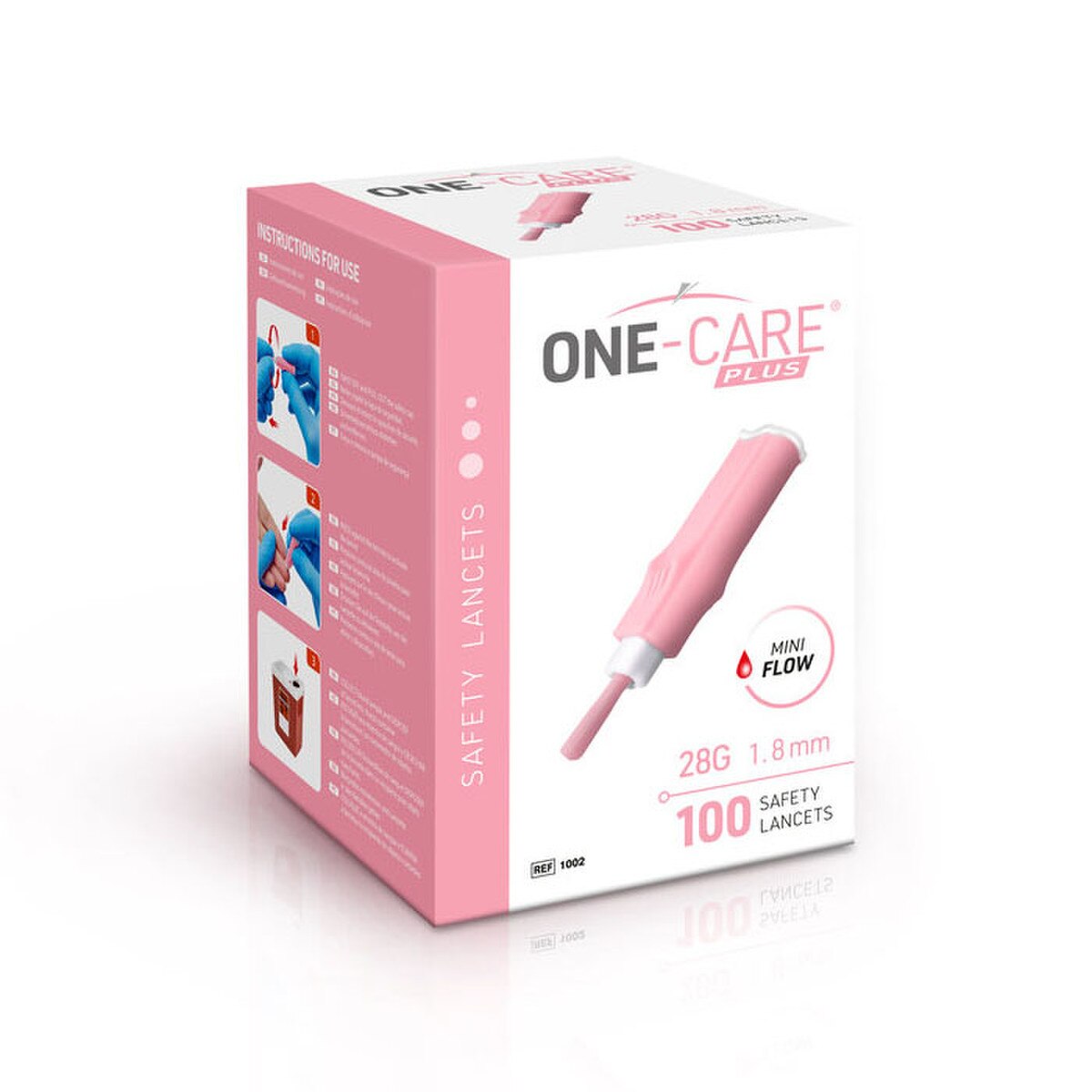 28g x 1.8mm Safety Lancet | MedSTAT